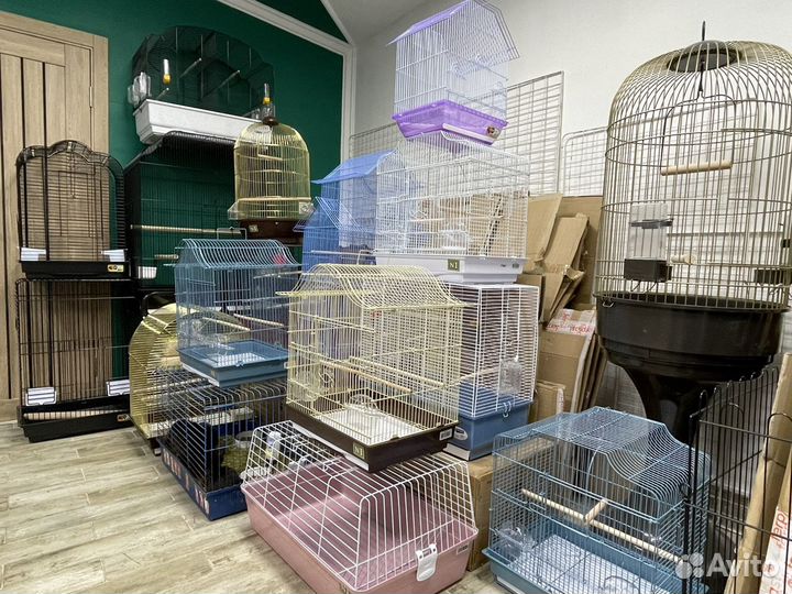 Клетки для птиц и зверей