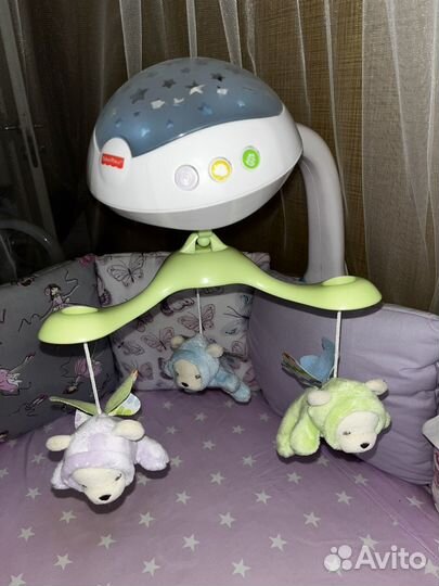 Мобиль на кроватку fisher price