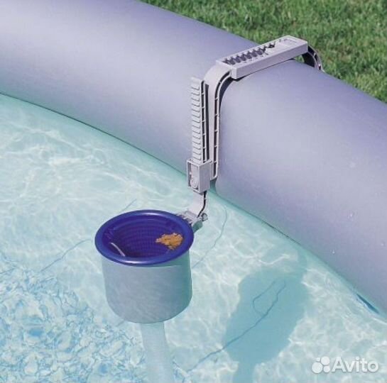 Каркасный бассейн с насосом и комплектующими