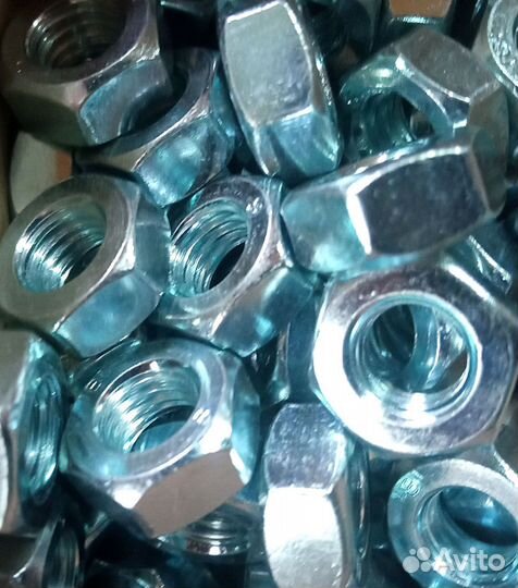 Гайка оцинкованная М12 DIN 934 цена за 5 кг