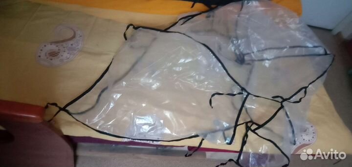 Чехол от дождя на детскую коляску