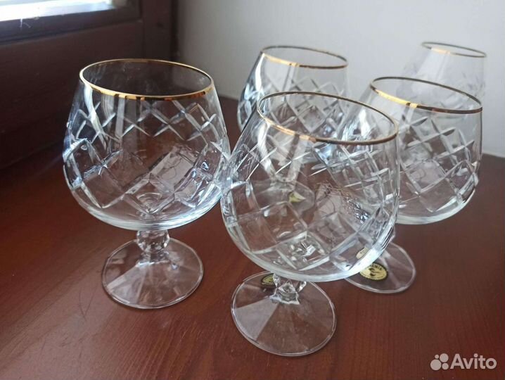 Bohemia бокалы и рюмки 5 персон