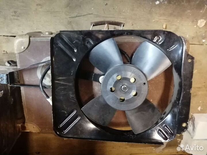 Вентилятор охлаждения ваз 2107