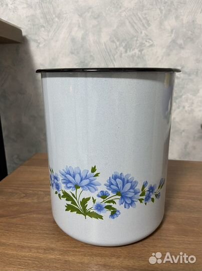 Емкость эмалированная с крышкой