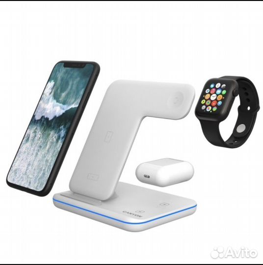 Беспроводное зарядное устройство Canyon 3в1