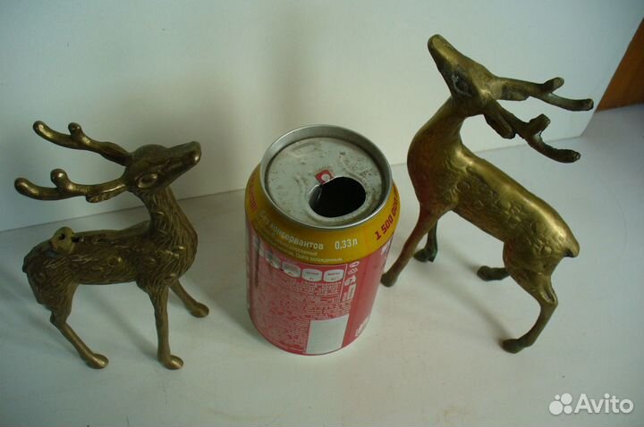 Олень.Латунь