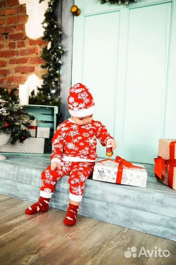 Новогодний костюм размер 80-86