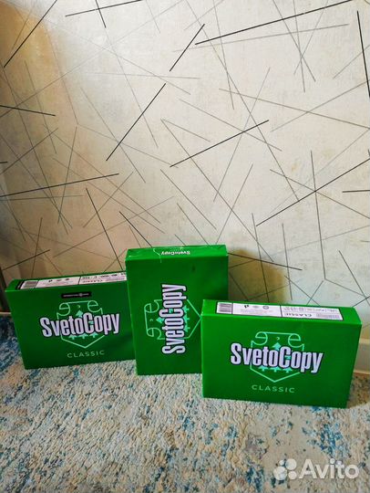 Бумага a4 svetocopy classic