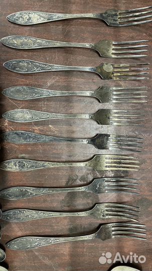 Столовые приборы СССР мнц