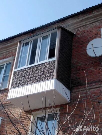 Монтаж окон под ключ. Остекление балконов