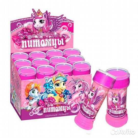 Мыльные пузыри Волшебные питомцы 50мл, 333