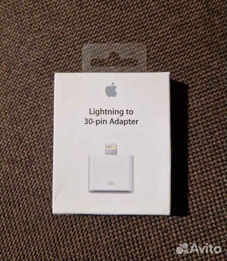 Адаптер Apple Lightning to 30-pin md823zm оригинал