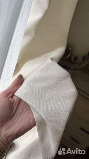 Шторы из льна в стиле икеа