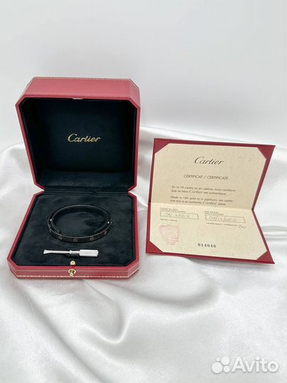 Золотой браслет Cartier 36.86 гр