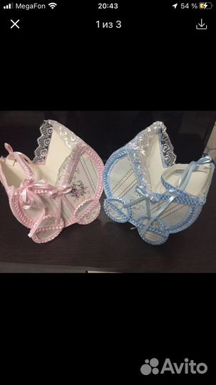 Корзинка коляска для сбора денег на свадьбу