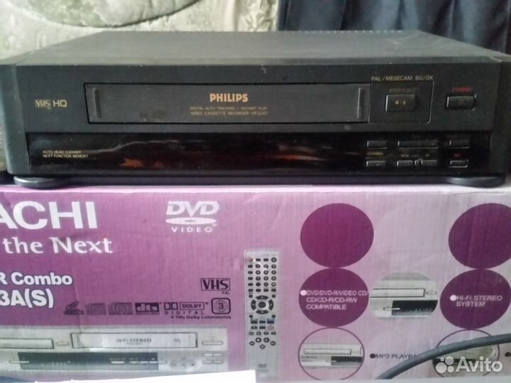 Видеомагнитофон VHS Philips