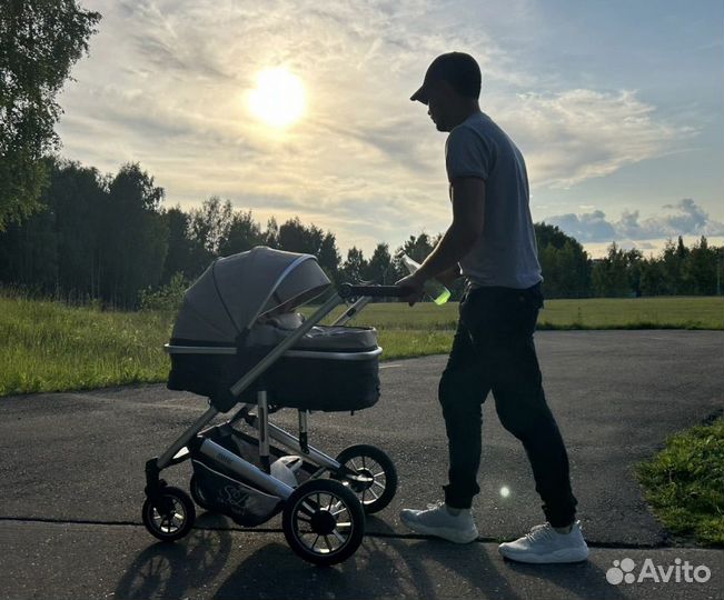 Коляска Sweet Baby трансформер 2 в 1