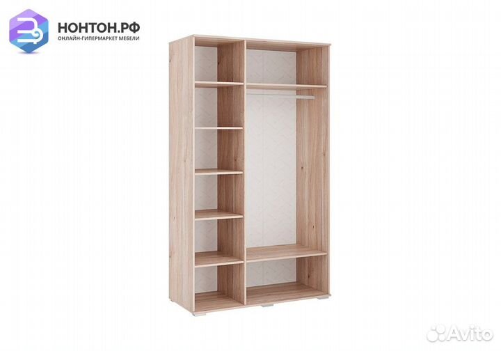 Шкаф трехдверный Лайк 05.02 дуб мария / какао