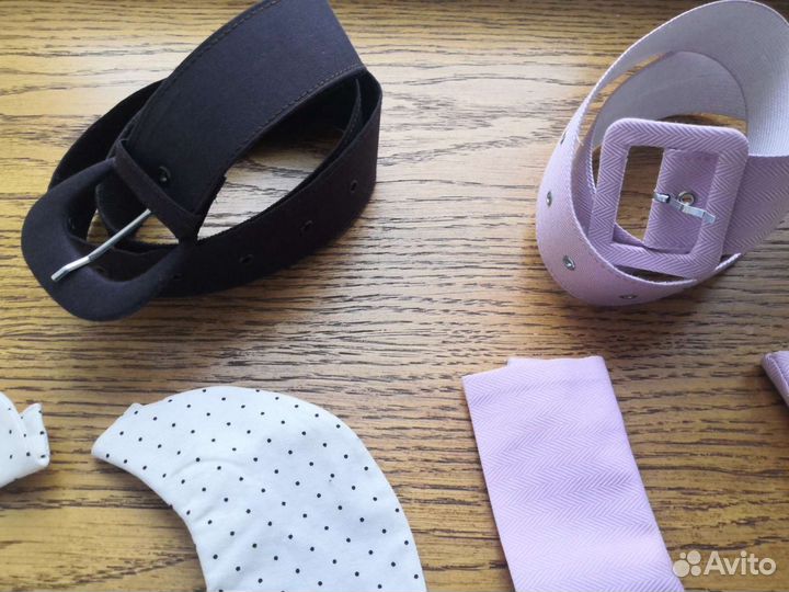 Съемные воротнички и пояса