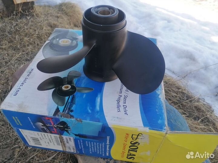 Винт для мотора 25-30 л/с solas 9.9 шаг 10