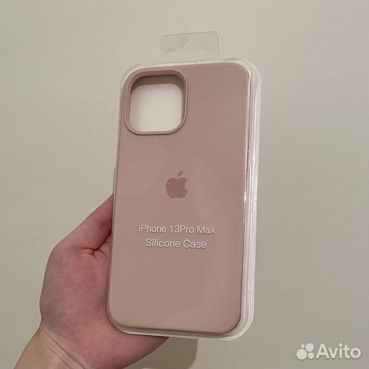 Чехол на iPhone 13 pro MAX розовый