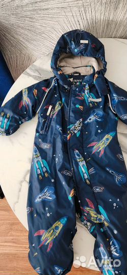 Комбинезон демисезонный crockid 74 80 для мальчика