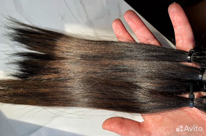 Волосы для наращивания б/у 28-37 см