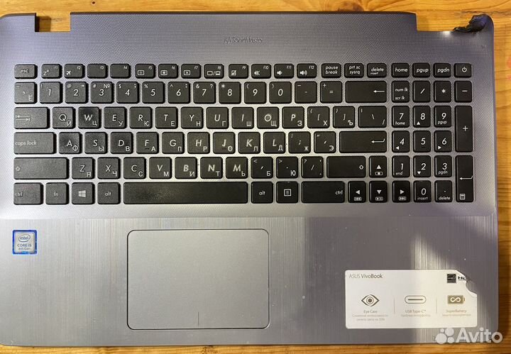 Топкейс asus VivoBook