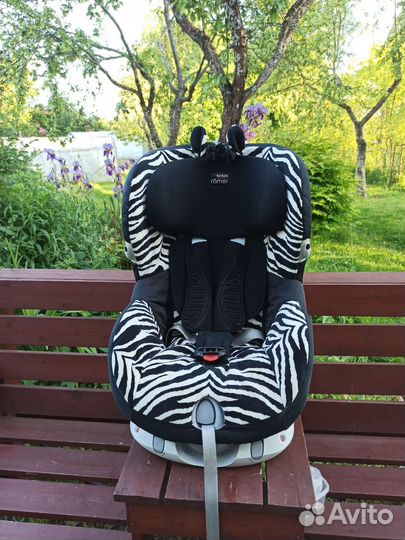 Автокресло britax romer king plus zebra