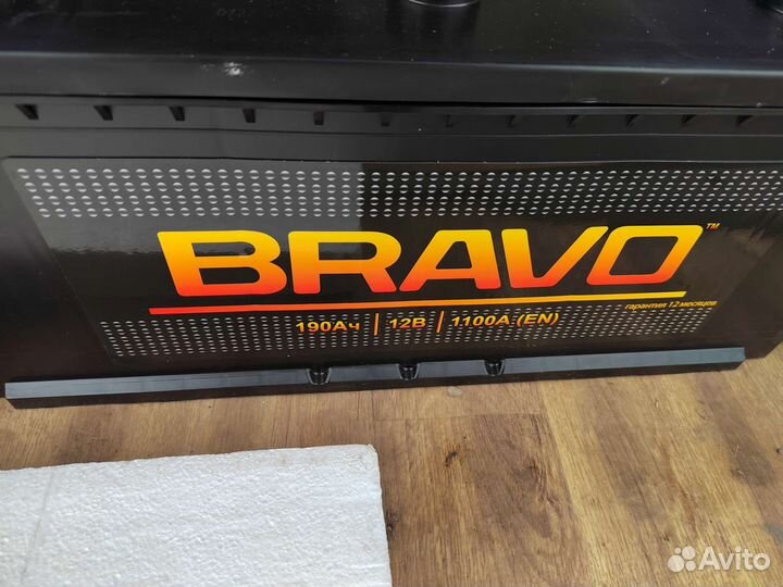 Аккумулятор Bravo 190 A/ч. Доставка бесплатно