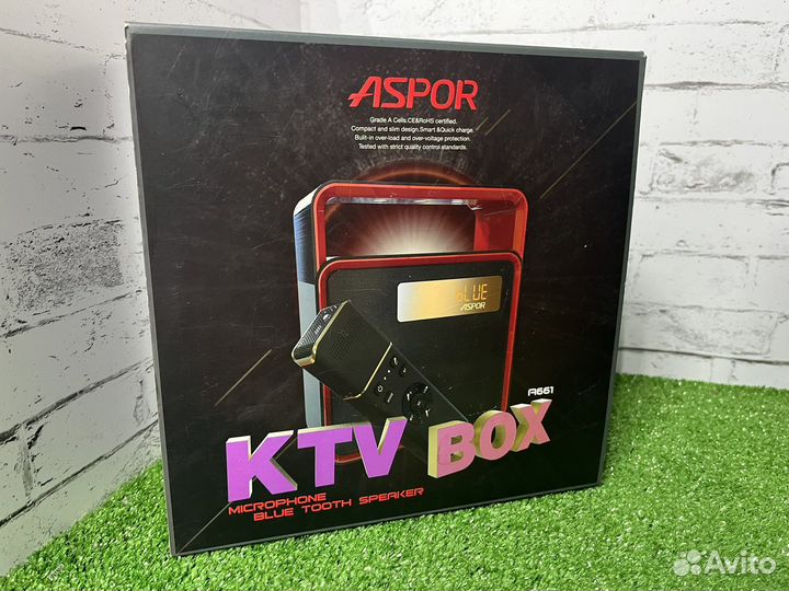 Колонка Aspor A661 (с караоке)