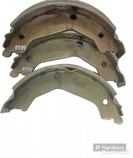 Колодки барабанные Kia/Hyundai (3,8*18)