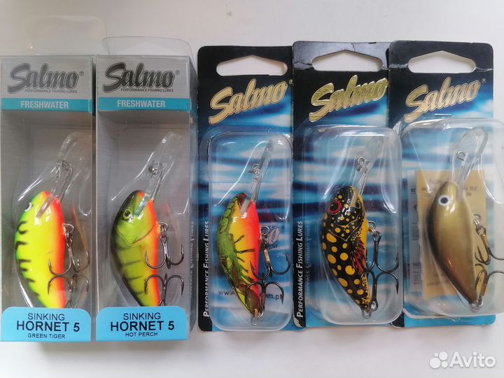 Salmo Hornet 5F, 5S, 5SDR, Rattlin 5,5 4,5 3,5