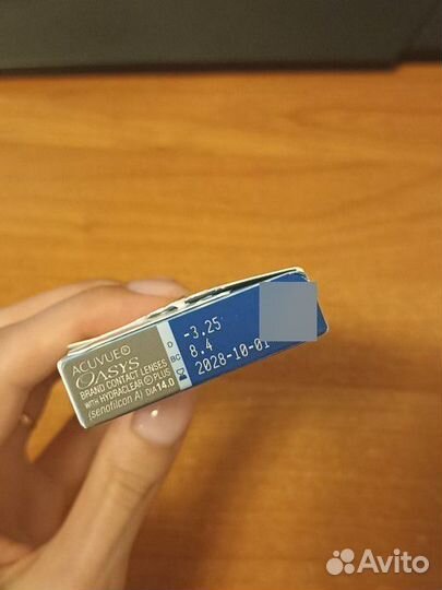 Контактные линзы Acuvue Oasys двухнедельные