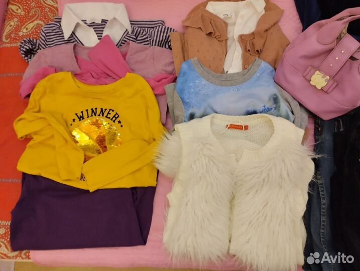 Пакет одежды для девочек 134-140