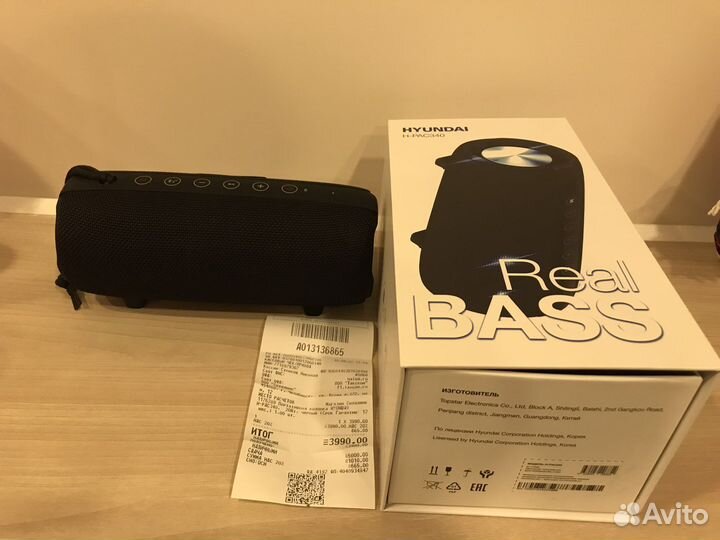 Беспроводная колонка Hyundai