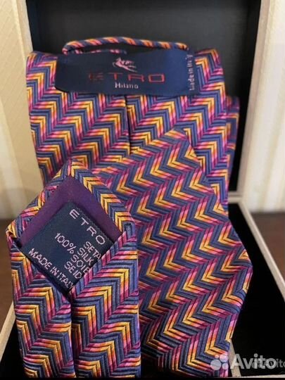 Галстук мужской шелк Etro