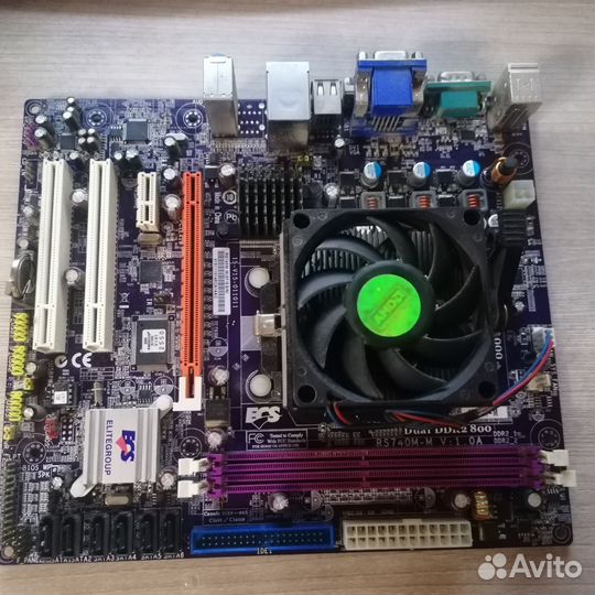 3 Материнских платы Soket Lga - 775, с проц