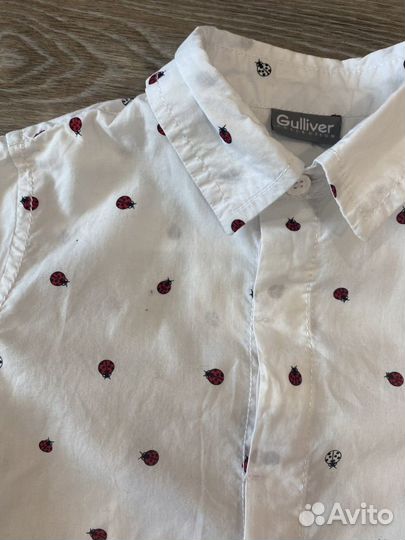 Рубашка gulliver 98, штаны 92