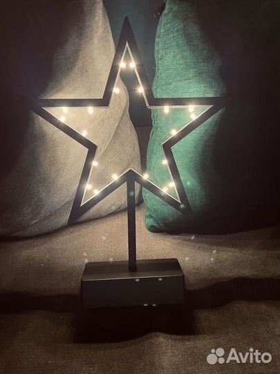 Светильник декоративный звезда