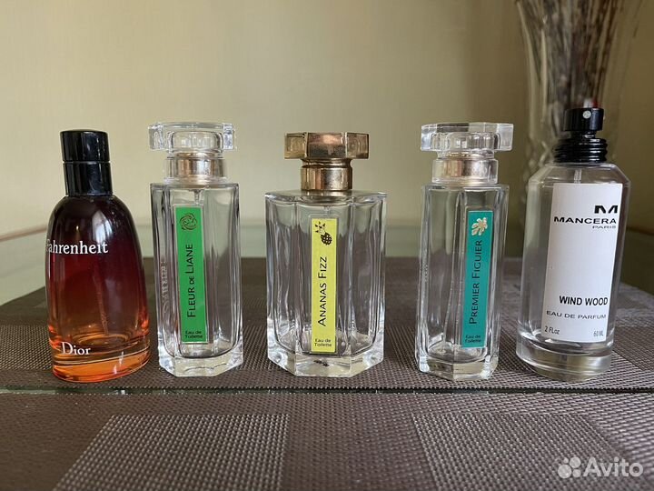 Флаконы от духов туалетной воды