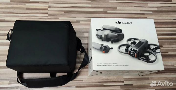 Dji avata 2 fly more combo 3 батареи