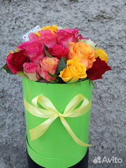 Цветы розы букет