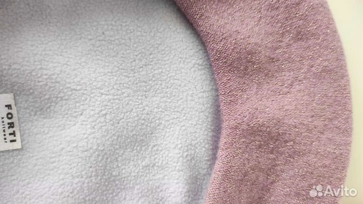 Новый берет женский шерстяной на флисе, 56-58