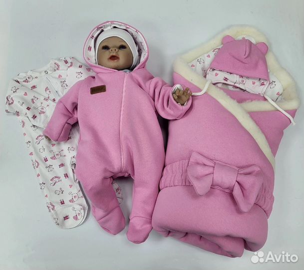 Новые комплекты на выписку (зима)