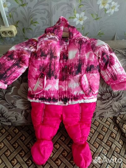 Зимний комбинезон для девочки