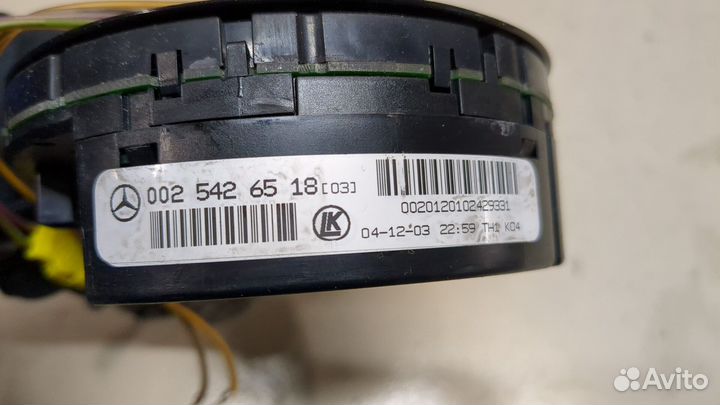 Шлейф руля Mercedes A W168, 2004