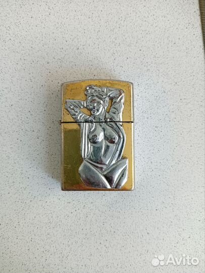 Зажигалка zippo бензиновая в чехле