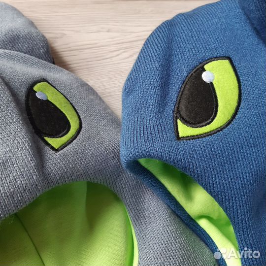 Шапка шлем для мальчика зимний