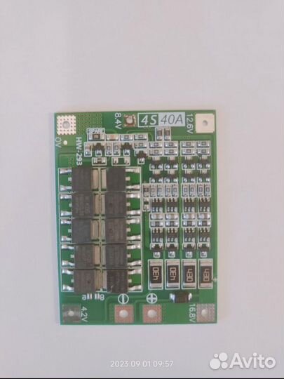 Плата BMS 3s,4s с балансиром